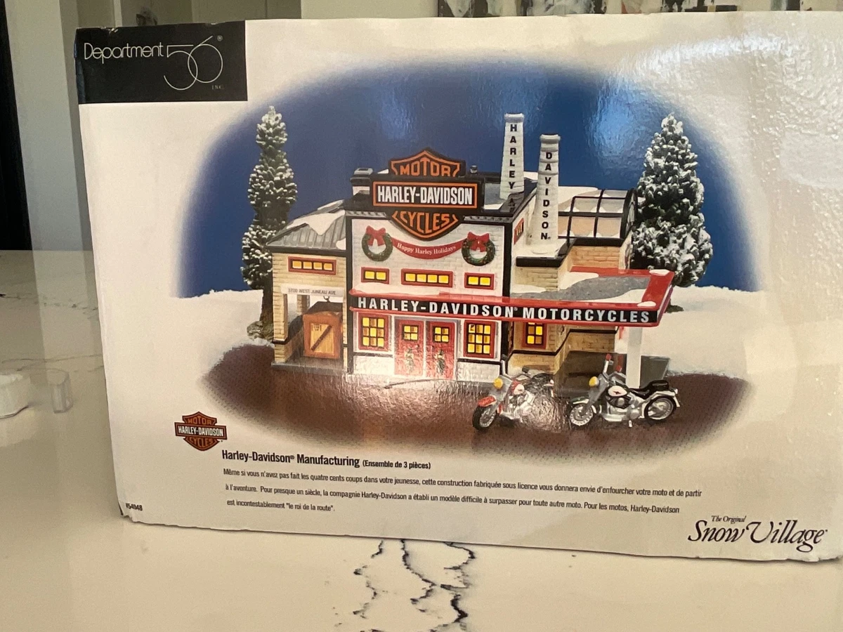 Dept 56 Motorcycle Indiana Department 56 Snow Village Buildings