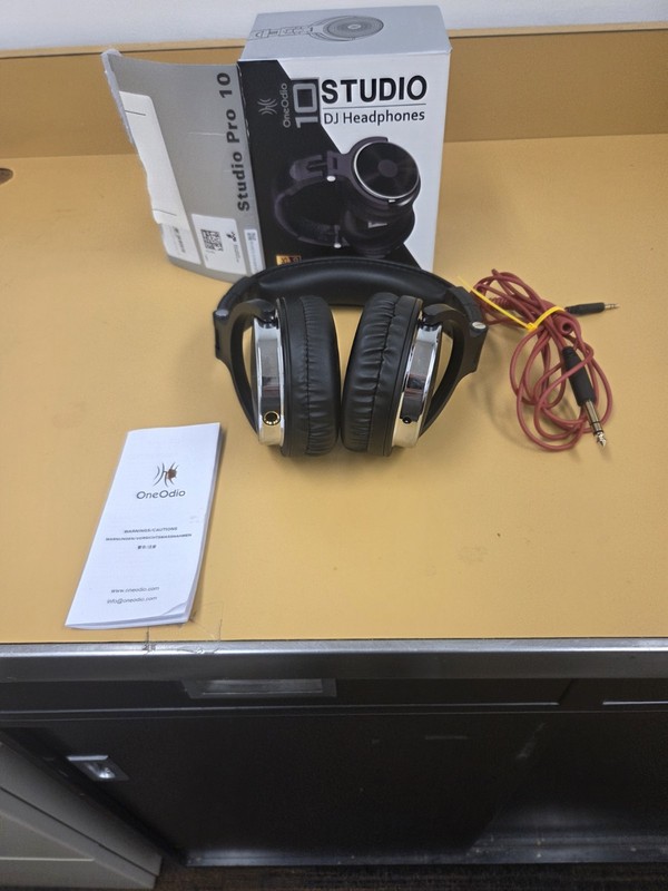 ONEaudio Over the Ear Headphones - Black