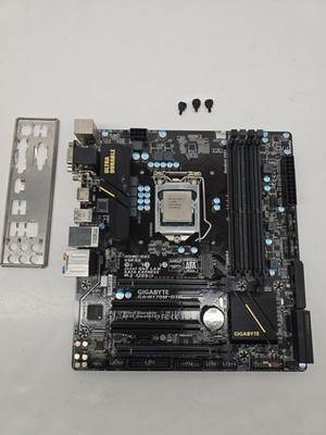 Gigabyte GA-H170M-D3H Motherboard with I/O Panel & Intel I7-6700k CPU