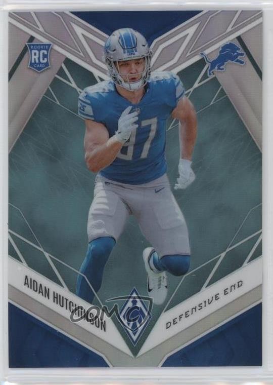 2022 Panini Phoenix Rookies Teal 138/150 Aidan Hutchinson #113 Rookie RC 4f5