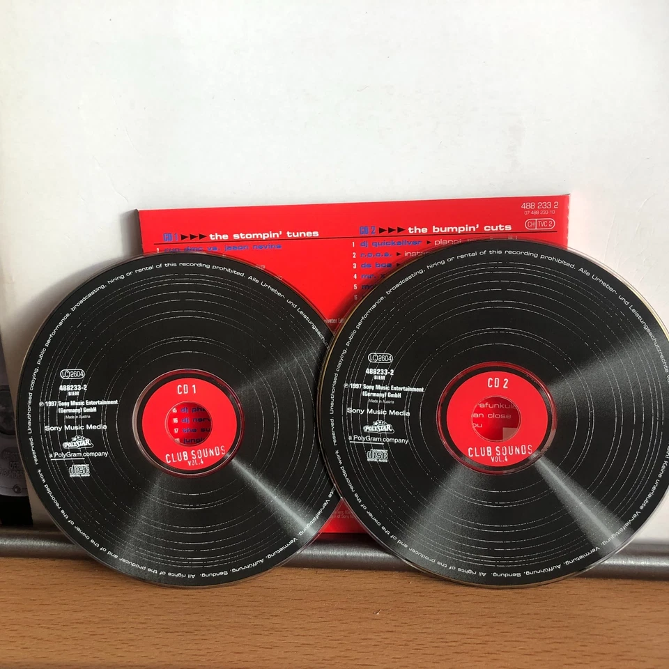 VARIOUS - CLUB SOUNDS -THE ULTIMATE CLUB DANCE COLLCTION VOL.4 -2CD 1997 - Bild 3 von 4