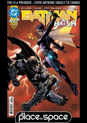 (WK30) BATMAN #161A - JIM LEE & SCOTT WILLIAMS (HUSH2) - PREORDER JUL 23RD