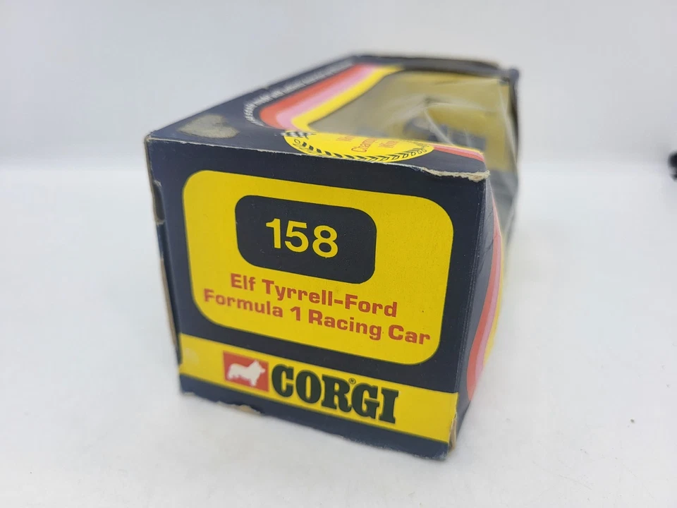 Corgi Whizzwheels 158 Elf Tyrrell-Ford Formula 1 Racing Car Original Box 1974 - Image 2 of 4