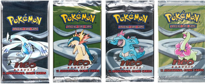 2000 Pokemon Card Game (TCG) - Neo Genesis 1st Edition - Empty