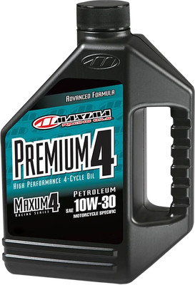 MAXIMA RACING OIL Premium High Performance Mineral 4T Engine Oil - 10W-30 - 1 US