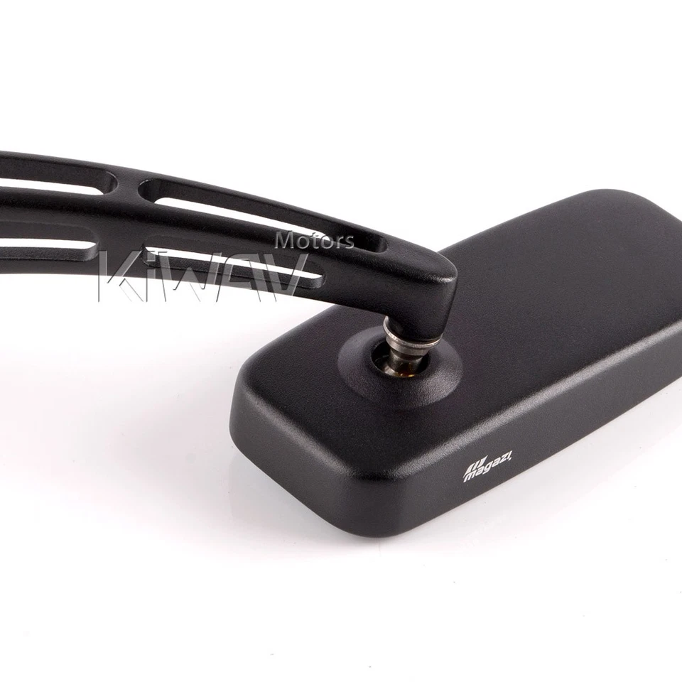 Espejos retrovisores carenado negro ClassicMX base negra para Ducati 959 1299 Panigale 16' Foto 4 de 4