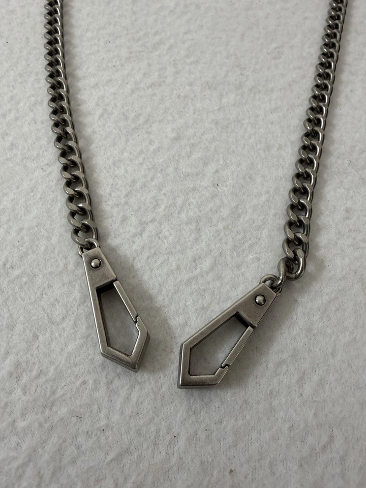 Michael Kors? 斜挎包替换带粉色皮革链条银色 45 — 第 4/4 张图片