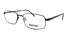 NEW ARISTAR AR 16204 BLUE 543 AUTHENTIC EYEGLASSES 55–18–145