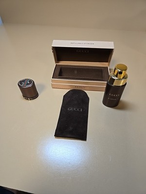 GUCCI Parfum 1. 1/4 Oz Atomizer SPRAY (5% EVAPORATED WITH BOX)