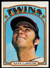 1972 Topps Dave LaRoche 352 Minnesota Twins