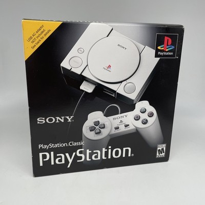 Sony PlayStation 1 PS1 Mini Classic Gray Console Brand New Sealed In Box