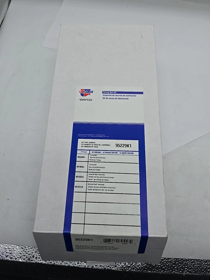发动机定时皮带套件 Dayco 95229K1 适合 1993 年三菱 Mighty Max — 第 2/4 张图片