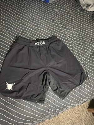 Atos Men's BJJ Nogi Grappling Shorts Size 32
