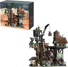 Pantasy 85025 motorisierte Western Goldmine Mine 2990 Klemmbausteine NEU OVP