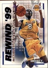 1999-00 SkyBox Impact Rewind '99 #RN28 Kobe Bryant Lakers