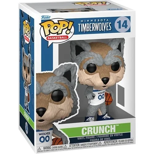 Funko Pop! NBA Mascot Crunch Minnesota Timberwolves Figure #14