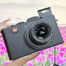 Leica D-LUX 5 10.1MP Black Compact Digital Camera 3.8x Zoom English Tested