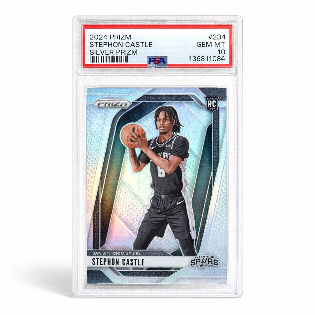 Stephon Castle 2024 Prizm Silver RC #234 PSA 10 Gem Mint Rookie | eBay