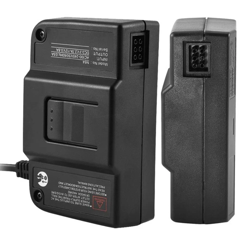 AC Power Supply Adapter for Nintendo 64 N64 Console US/EU/UK/AU Plug - Image 4 of 4