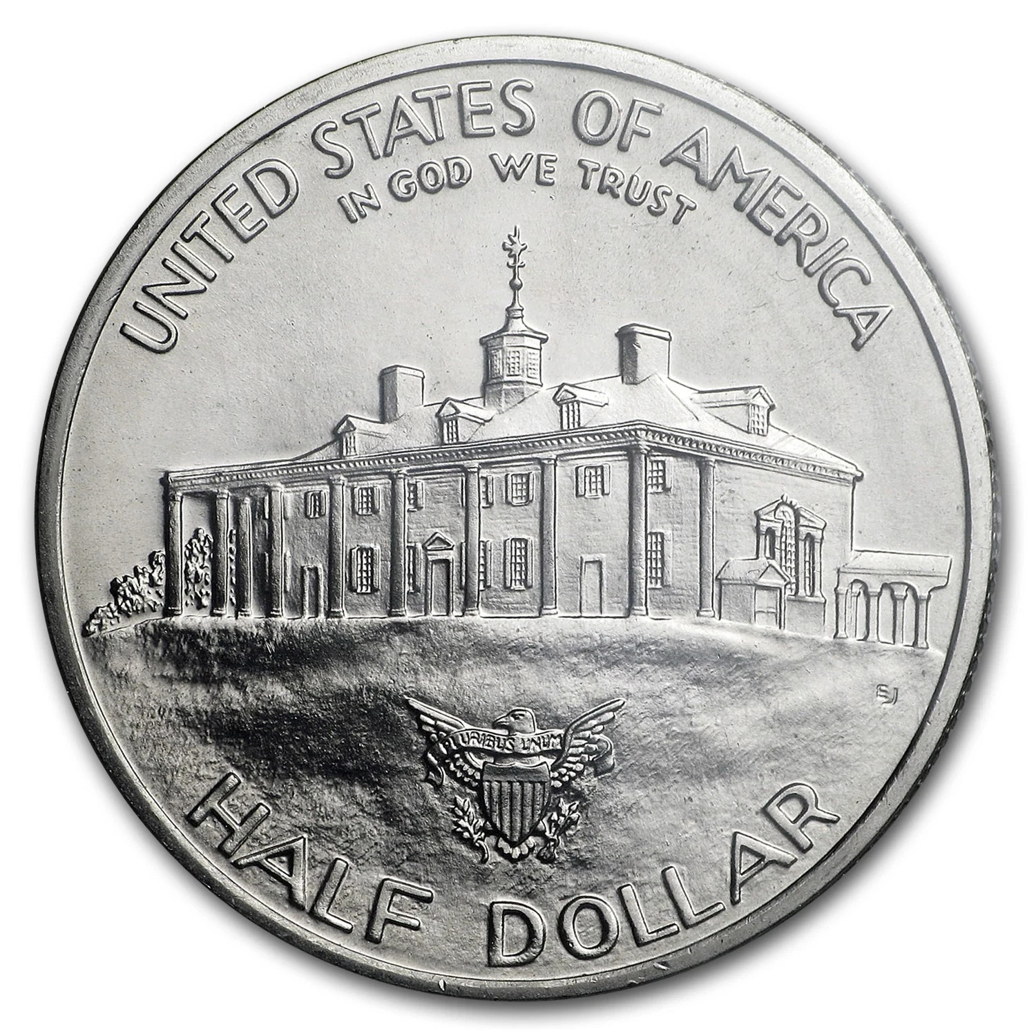 1982-D George Washington 1/2 Dollar 90% Silver Commemorative BU (Box & COA)