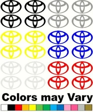 (8) Toyota Decal Buy 1 get 7 FREE Decal Vinyl Sticker JDM window Truck FREE SHIP
