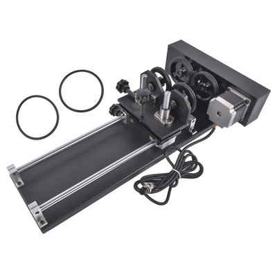 4-Wheel Rotary Axis for 50W 60W 80W 100W 130W CO2 Engraving Machines 2-Phase