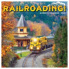 Railroading 2026 12 X 12 Wall Calendar (Bookbook - Detail Unspecified)