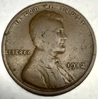 1912 P Lincoln Wheat Cent Penny Very Good Condition "Actual Coin Pictured" -3694