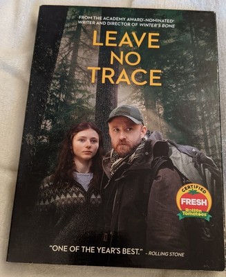 NEW DVD w/ slipcover = LEAVE NO TRACE = Ben Foster = Father-Daughter ForestDrama