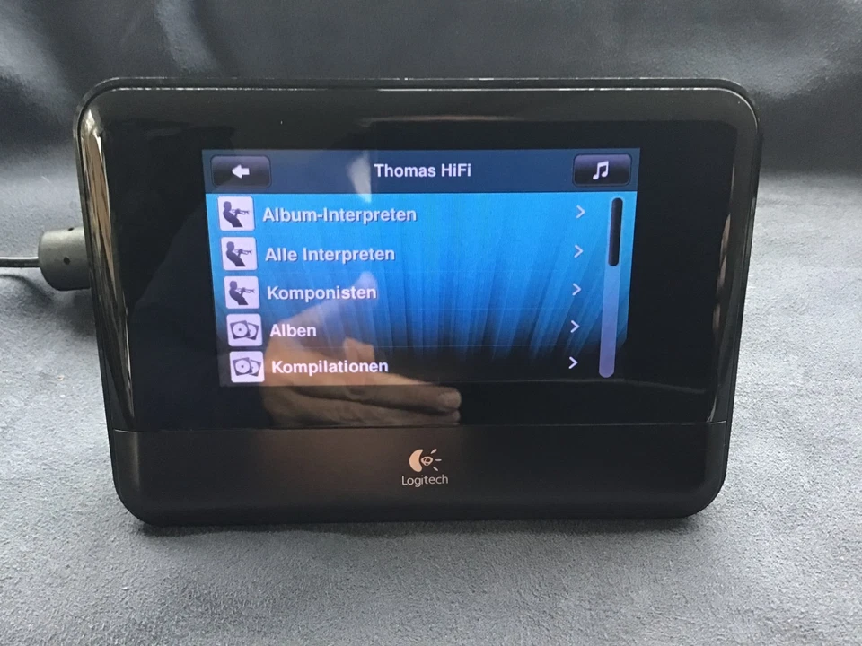 Logitech Squeezebox Touch - sehr guter Zustand - war Ersatzgerät - Fernbedienung - Bild 4 von 4