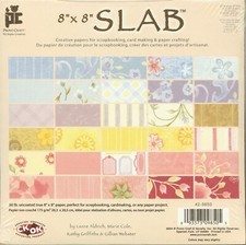 Pastel Paper Crafting Scrapbook Paper Pack 8x8 Inch 90 Sheets SLAB Provo Craft