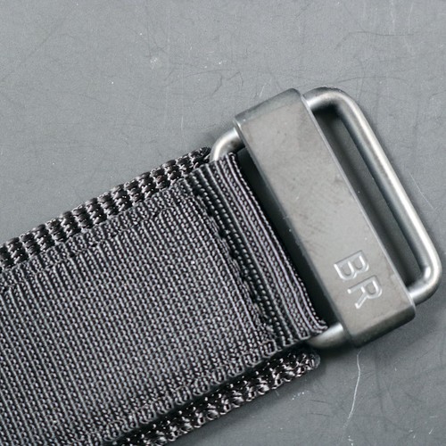 New Original Bell & Ross BR OEM Black Synthetic Fabric Strap with PVC buckle 26m - Picture 3 of 5