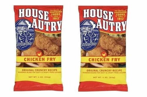 House Autry Chicken Fry Original Crunchy Recipe 2 Bag Pack
