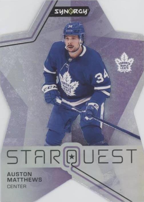 2021-22 Upper Deck Synergy - Auston Matthews #SQ-4 - 1 of 1