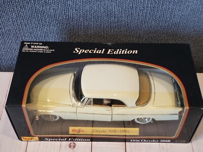 Maisto 1956 Chrysler 300 B 1:18 Scale Diecast Model '56 300B