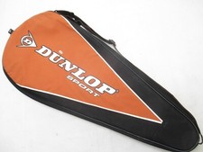 DUNLOP "HOTMELT 300G" SINGLE ZIPPERED TENNIS RACQUET COVER WITH STRAP