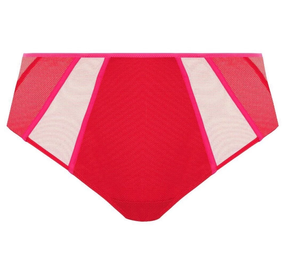 Braguitas Elomi Kintai Cha Rojo Rosa Talla L 14 16 Cintura Alta 301251 Nuevas Foto 3 de 4