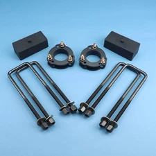 3" Front 2" Rear Steel Leveling Lift Kit For 2019+ Ford Ranger Block+U-Bolt