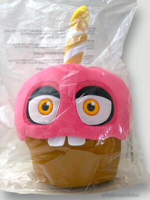 Gamestop Exclusive FNAF Five Nights At Freddys Movie Jumbo 16 Mr Cupcake Plush