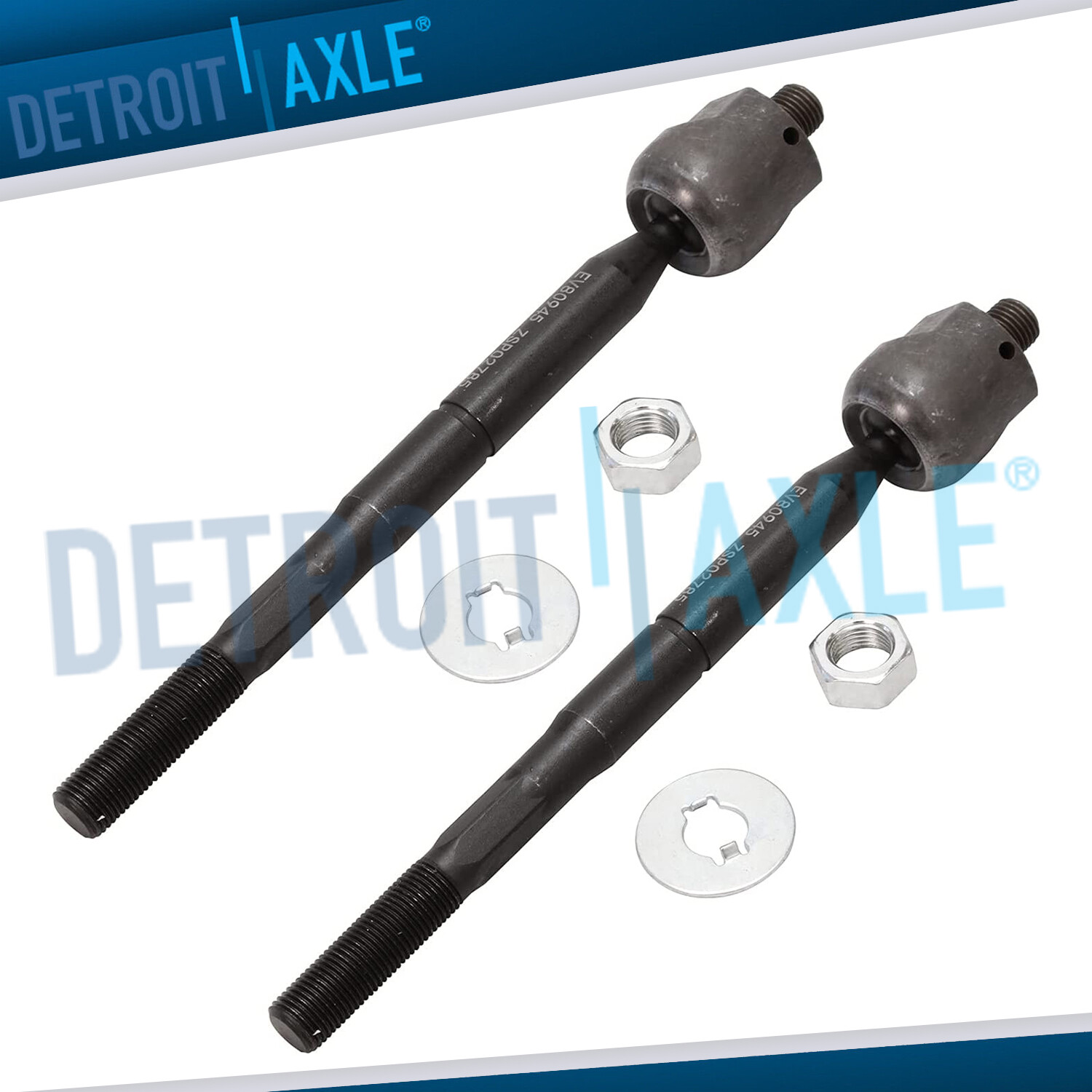 Both (2) Front Inner Tie Rod End Links for Lexus RX330 RX350 Toyota