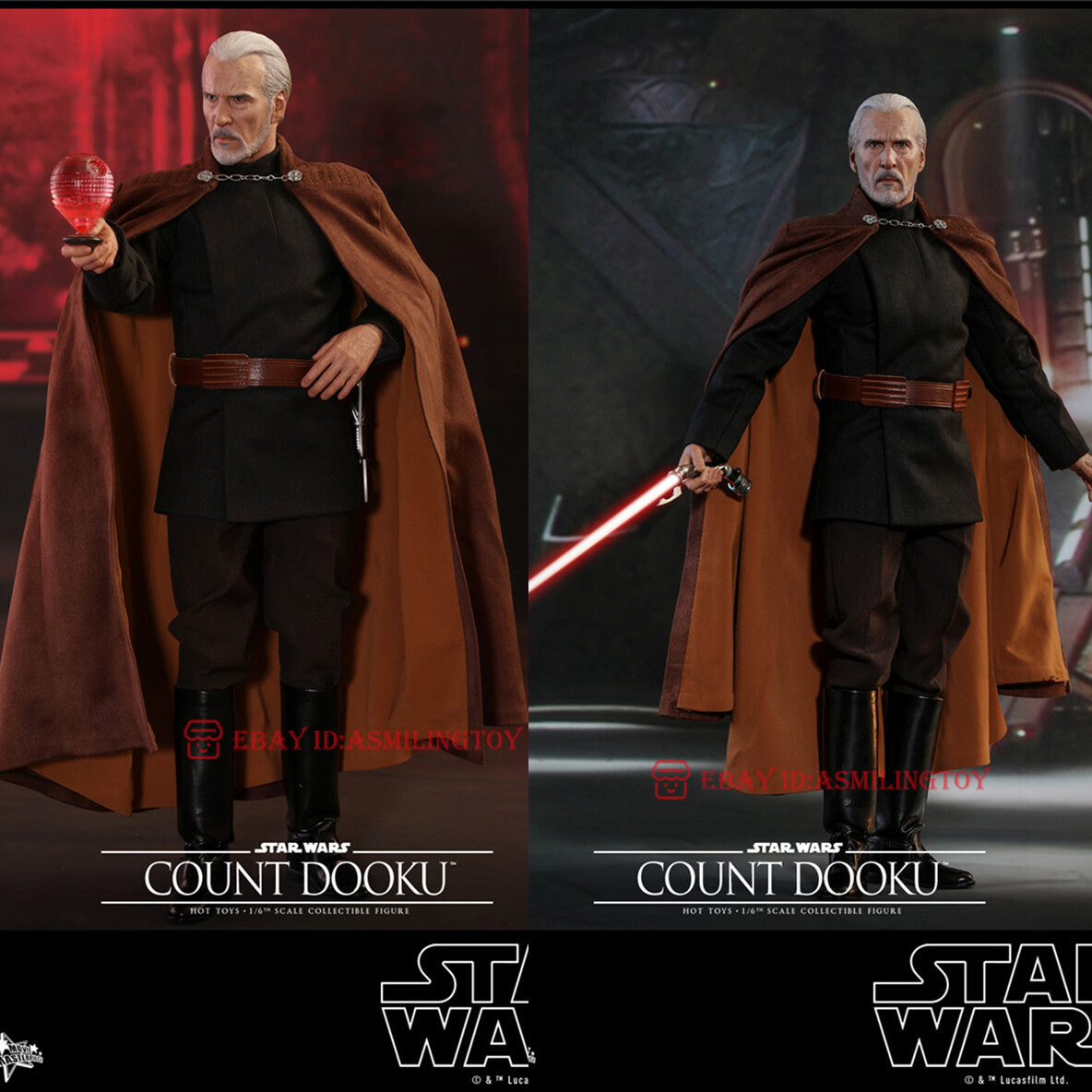ホットトイズ 1/6 スター・ウォーズ ドゥークー伯爵 MMS496 Hot Toys MMS496 Star Wars Episode II Attack of the Clones 1