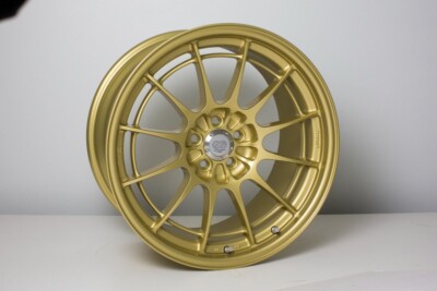 Enkei NT03 +M 18x9.5 +40 5x114.3 Gold (Set of 4) 3658956540GG
