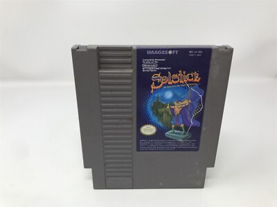 Solstice: The Quest for the Staff of Demnos - Nintendo NES - Game Cartridge Only