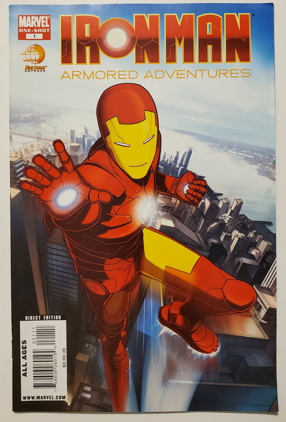 Iron Man: Armored Adventures #1 (2009, Marvel) VF Nicktoons One-Shot | eBay