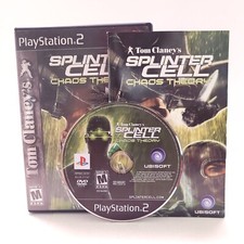 Splinter Cell Chaos Theory - Complete PlayStation 2 PS2 Game CIB
