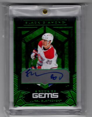 2022-23 Upper Deck Black Diamond Rookie Gems /Signatures Juraj