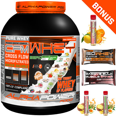 CFM 100% Whey Protein Isolate Shake ab18,49 /kg Eiweiß Pulver BCAA   