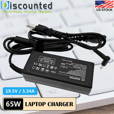 For Dell Optiplex 3060 Micro 5060 7060 XKF5K Power Adapter Charger 65W w/ Cord