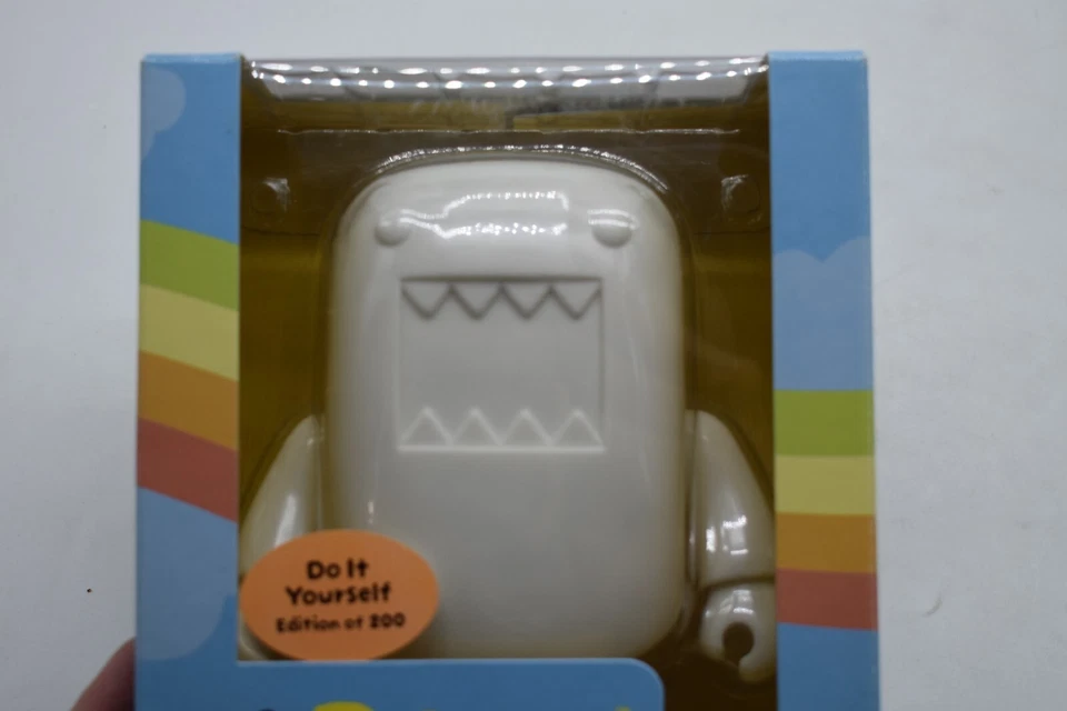 ULTRA RARO DOMO HÁGALO USTED MISMO Edición Limitada 7" EN BLANCO Qee 1 De 200 HECHO EN MUY BUEN ESTADO Foto 2 de 4