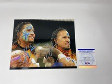 JIMMY AND JEY USO SIGNED AUTOGRAPH 8x10 PHOTO WWE TAG TEAM CHAMPS PSA/DNA COA